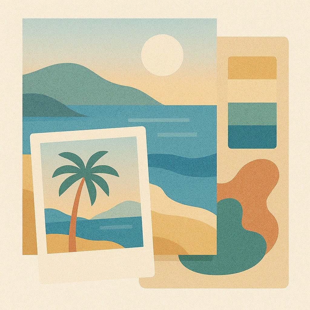 Travel Moodboard & Visual Journey